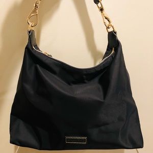 Dooney & Bourke black nylon hobo